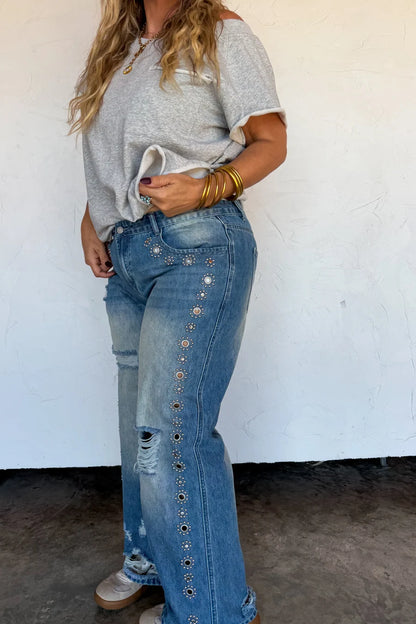 PREORDER: The Jagger Studded Jeans