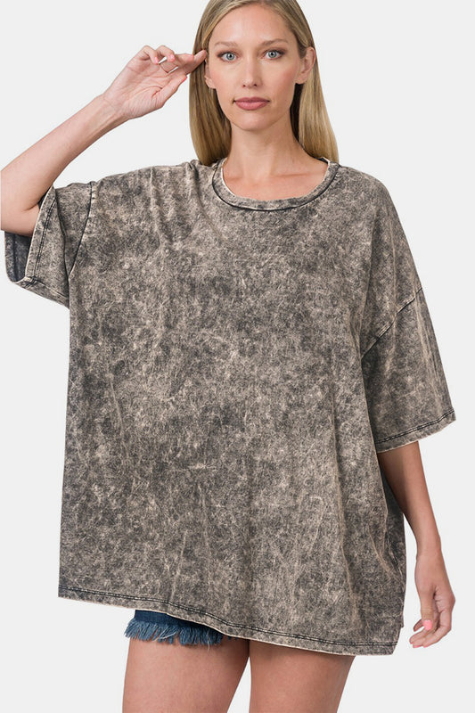 Mineral Washed Oversized Tee