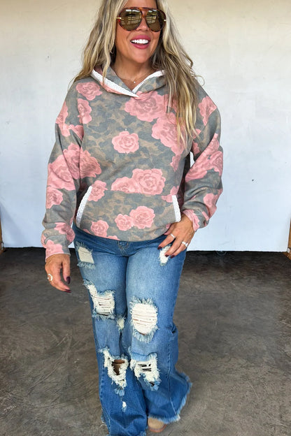 PREORDER: Vintage Rose Hoodie