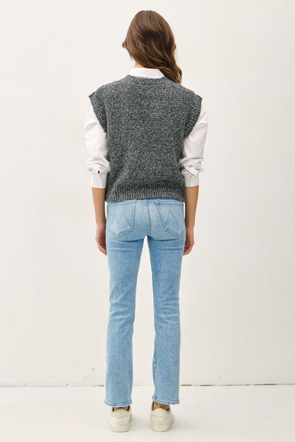 Cable Knit Sweater Vest