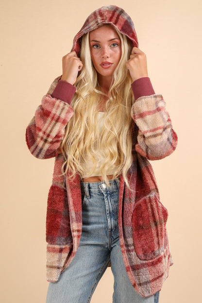 Cody Plaid Hooded Jacket