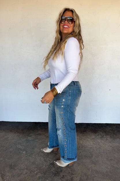 PREORDER: The Jagger Studded Jeans