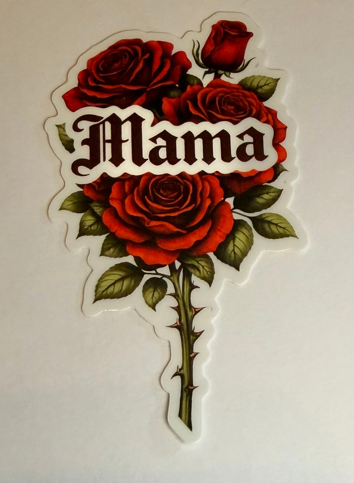 Amber Moon Boutique Rose Mama Sticker