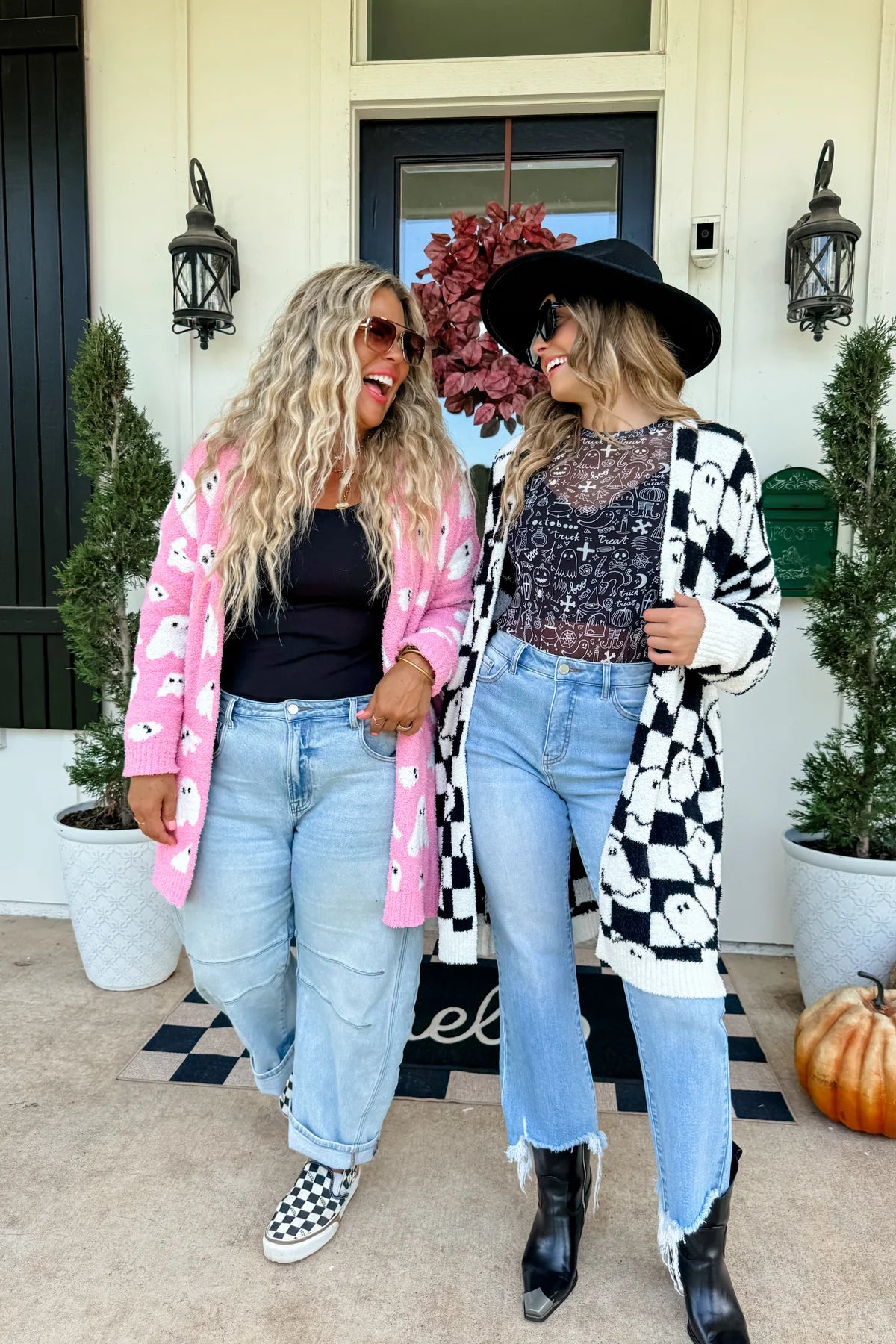Pink Ghost Cloud Cardigan