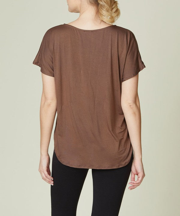 Organic Bamboo Short Sleeve Top