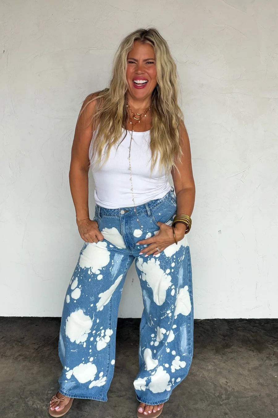 PREORDER: Bleached Out Babe Jeans