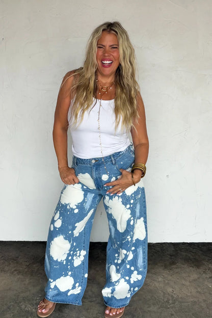 PREORDER: Bleached Out Babe Jeans