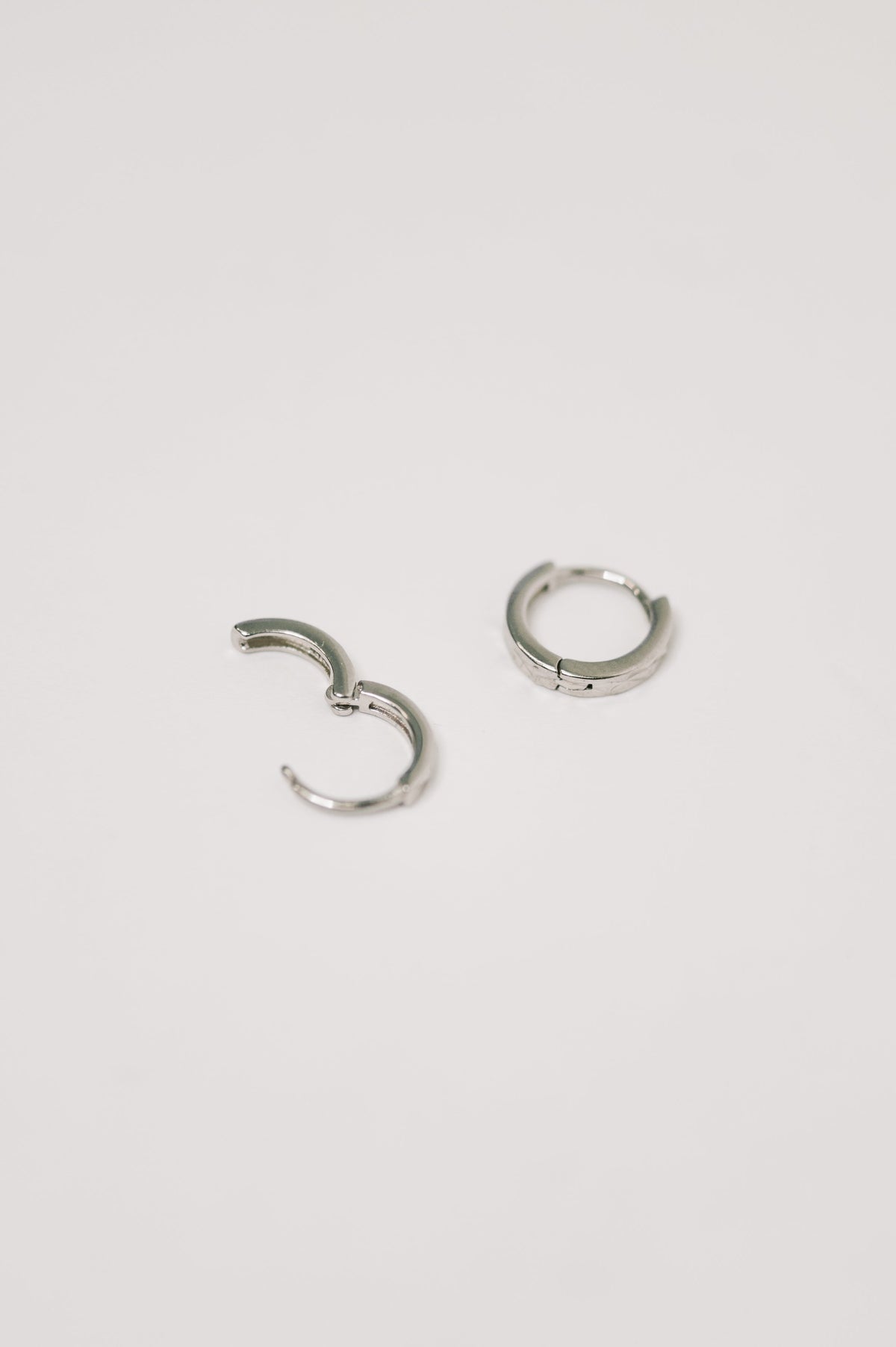 Hammered Sterling Silver Earrings