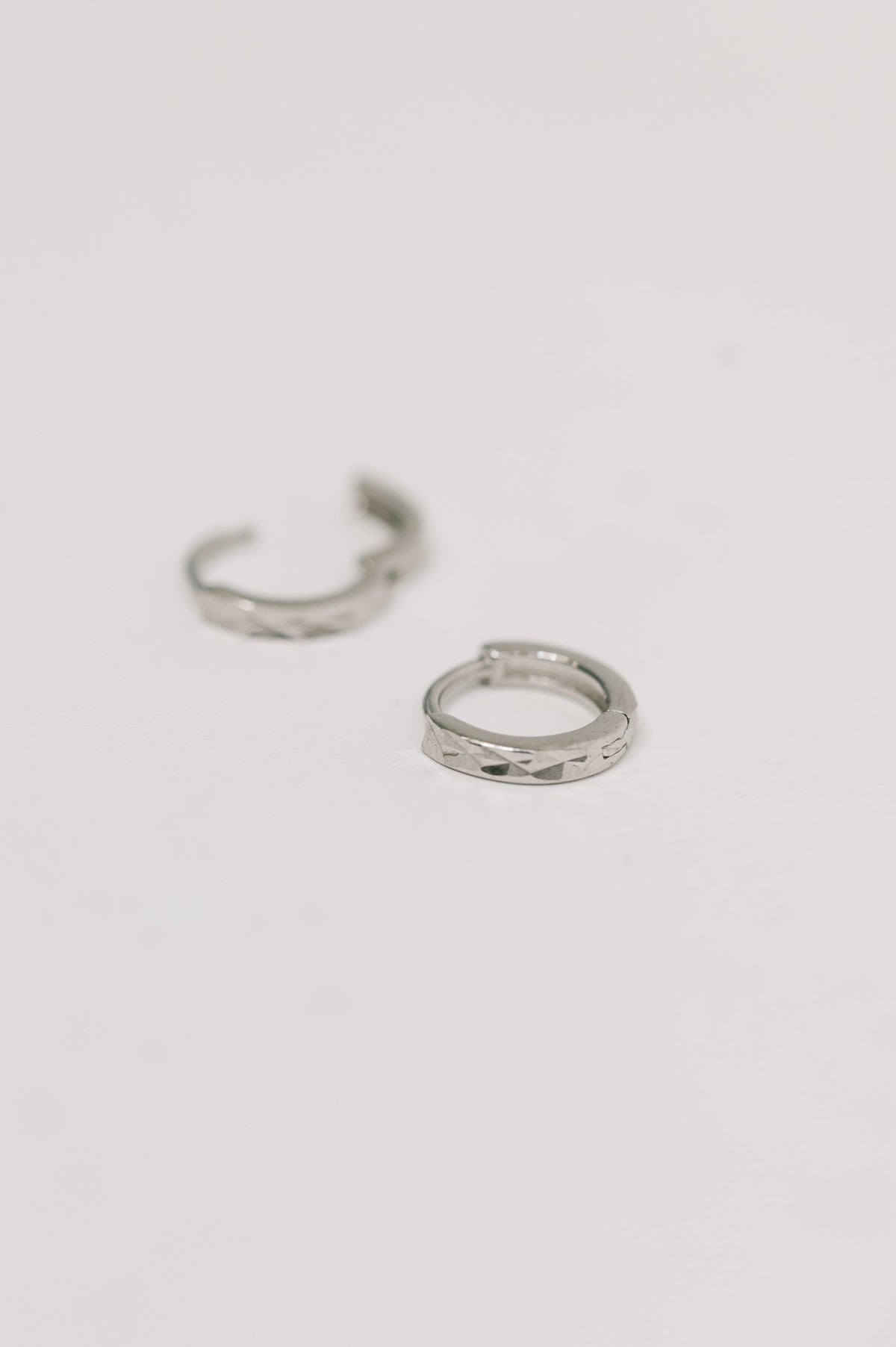 Hammered Sterling Silver Earrings