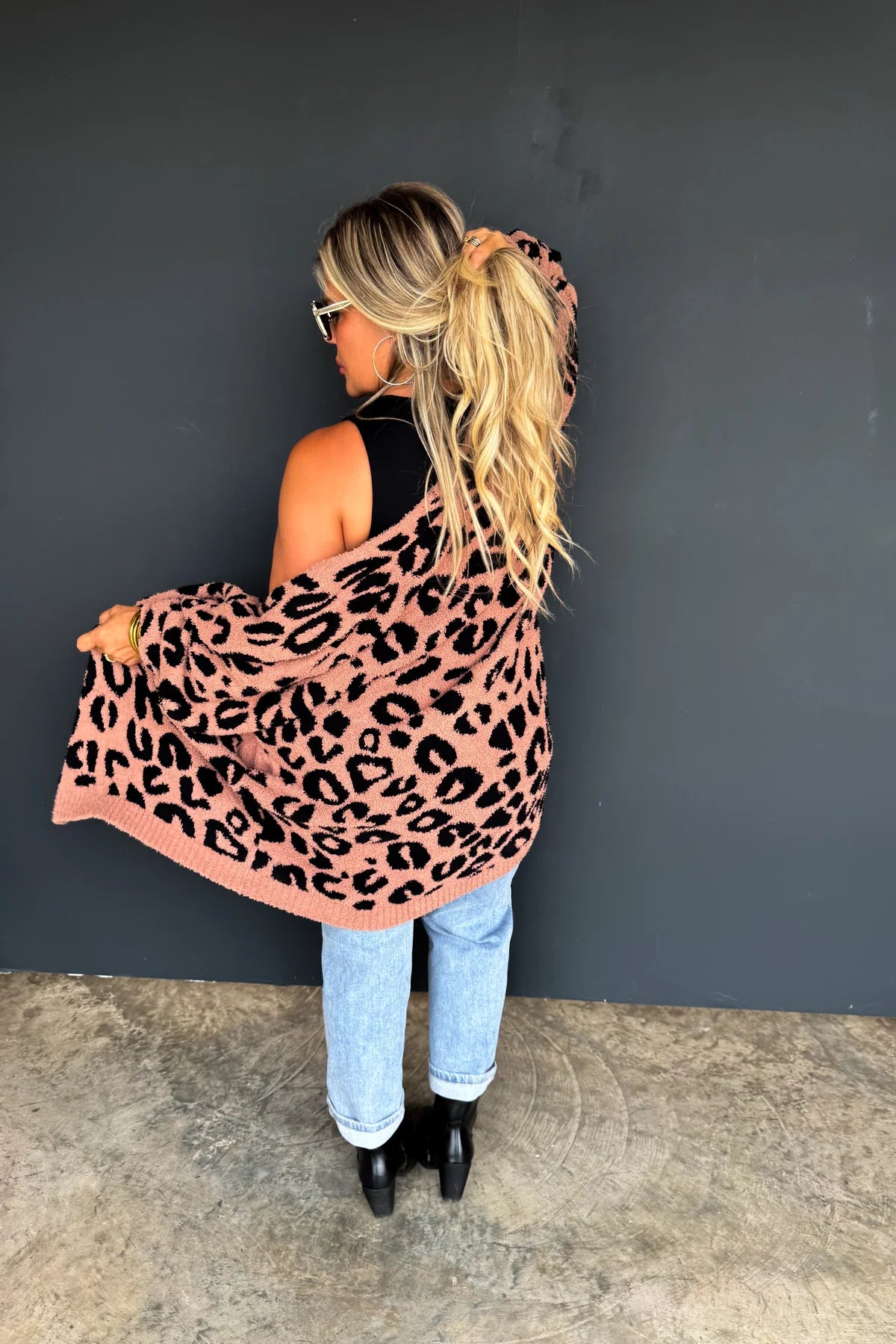 Leopard Cloud Cardigan