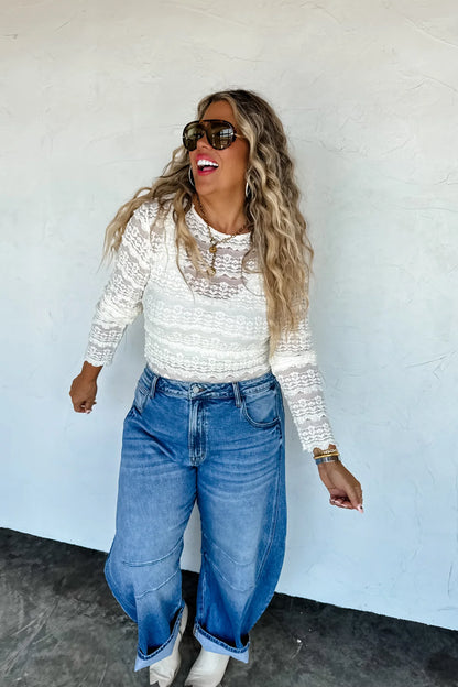 Rosalie Lace Top