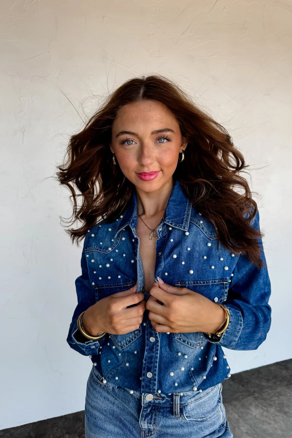 Dolly Denim Top