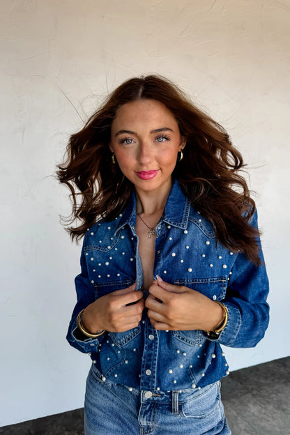 Dolly Denim Top
