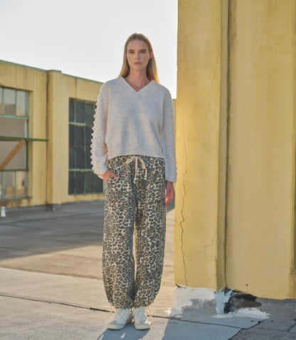 Arabella Leopard Joggers