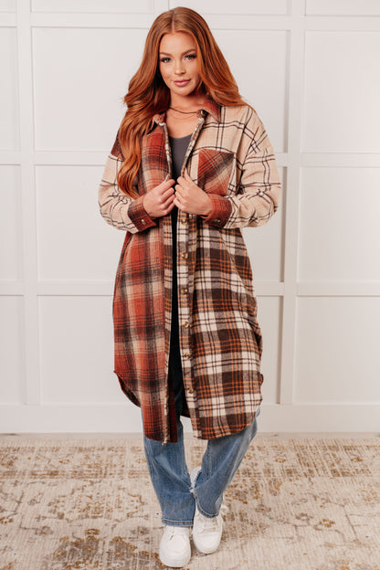 Greta Oversized Flannel Shacket