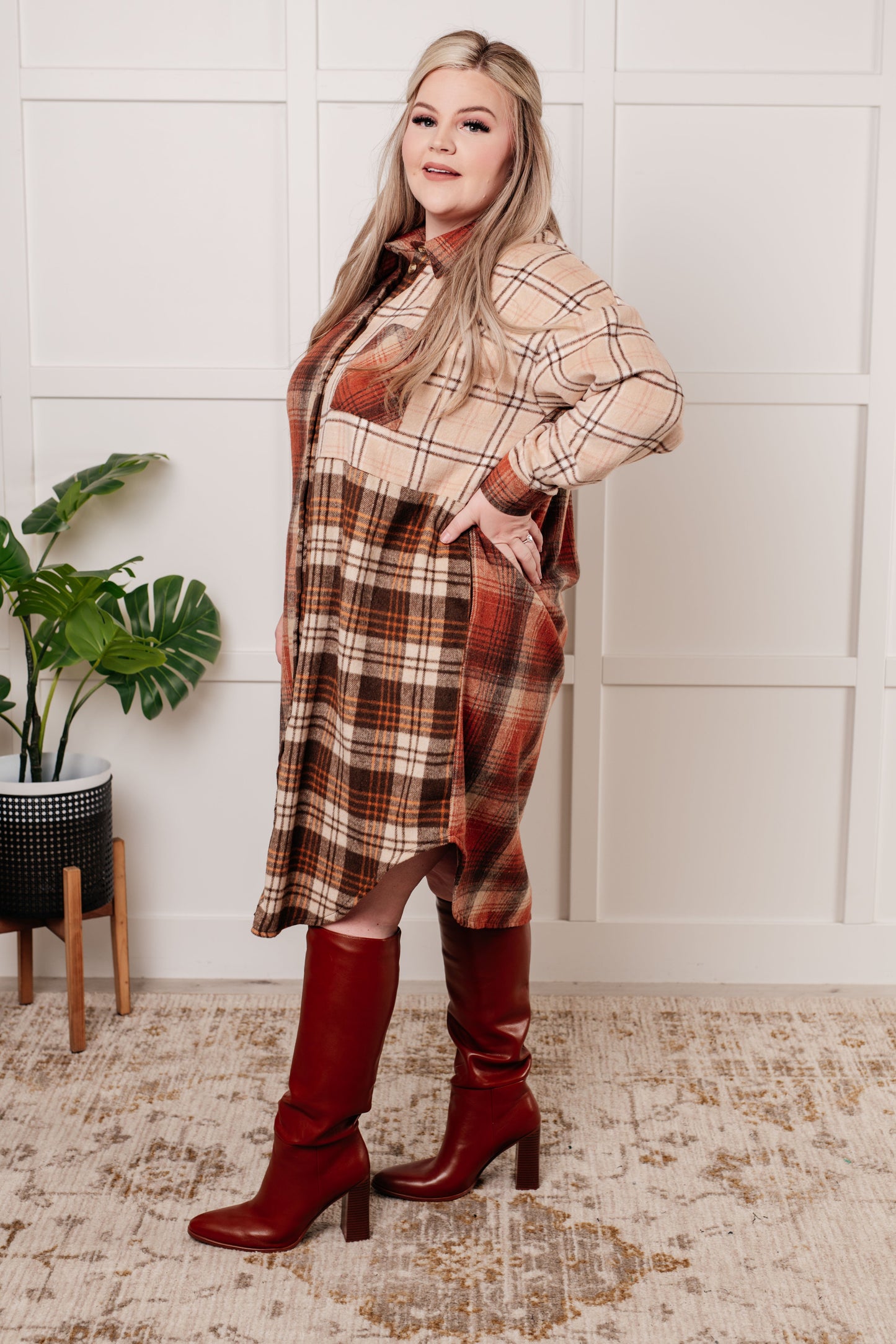 Greta Oversized Flannel Shacket