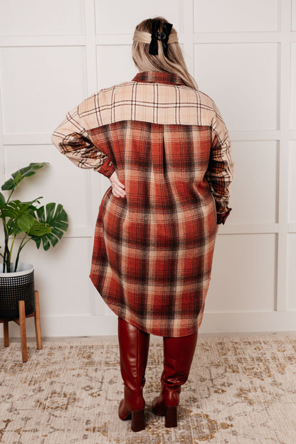 Greta Oversized Flannel Shacket