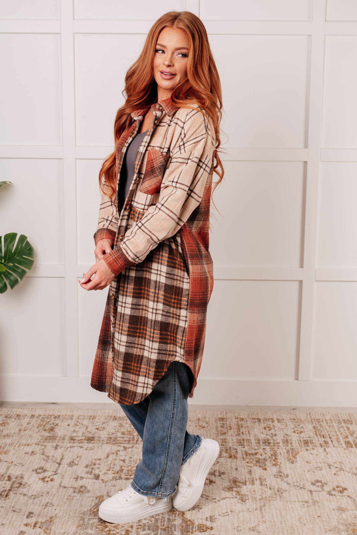 Greta Oversized Flannel Shacket