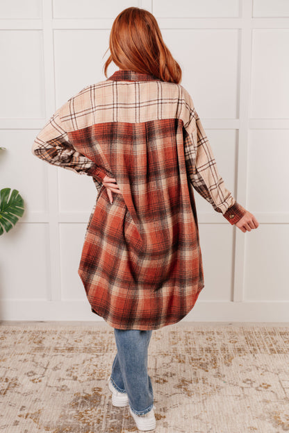 Greta Oversized Flannel Shacket