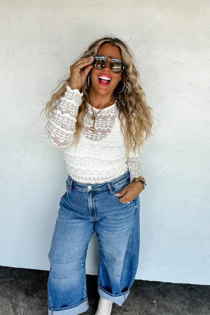 Rosalie Lace Top
