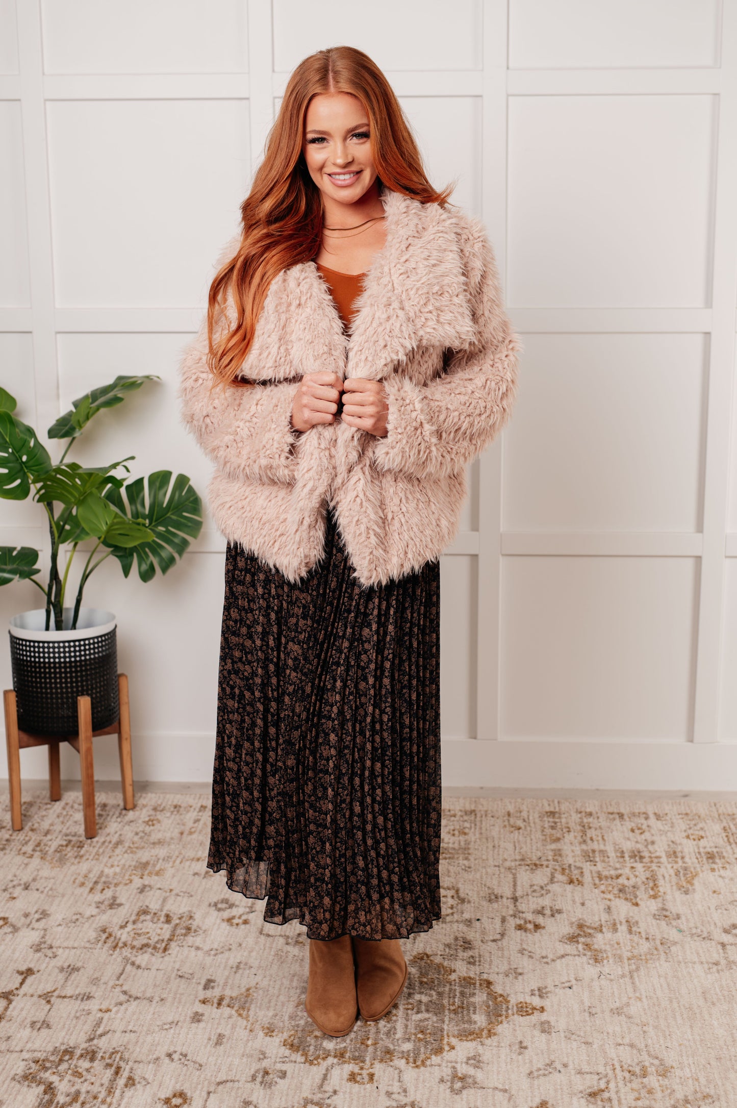 Pennie Faux Fur Coat