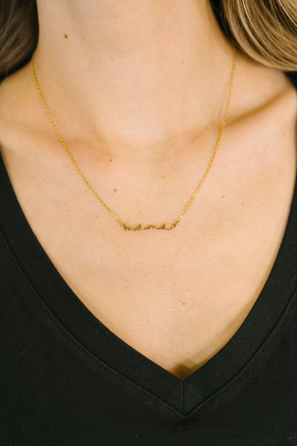 Golden Mama Necklace