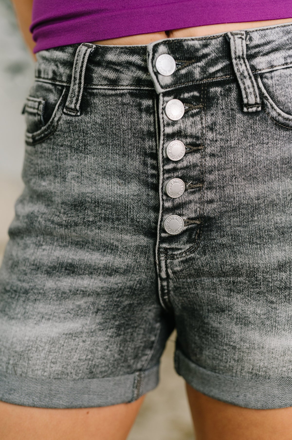 Grey Cutoffs