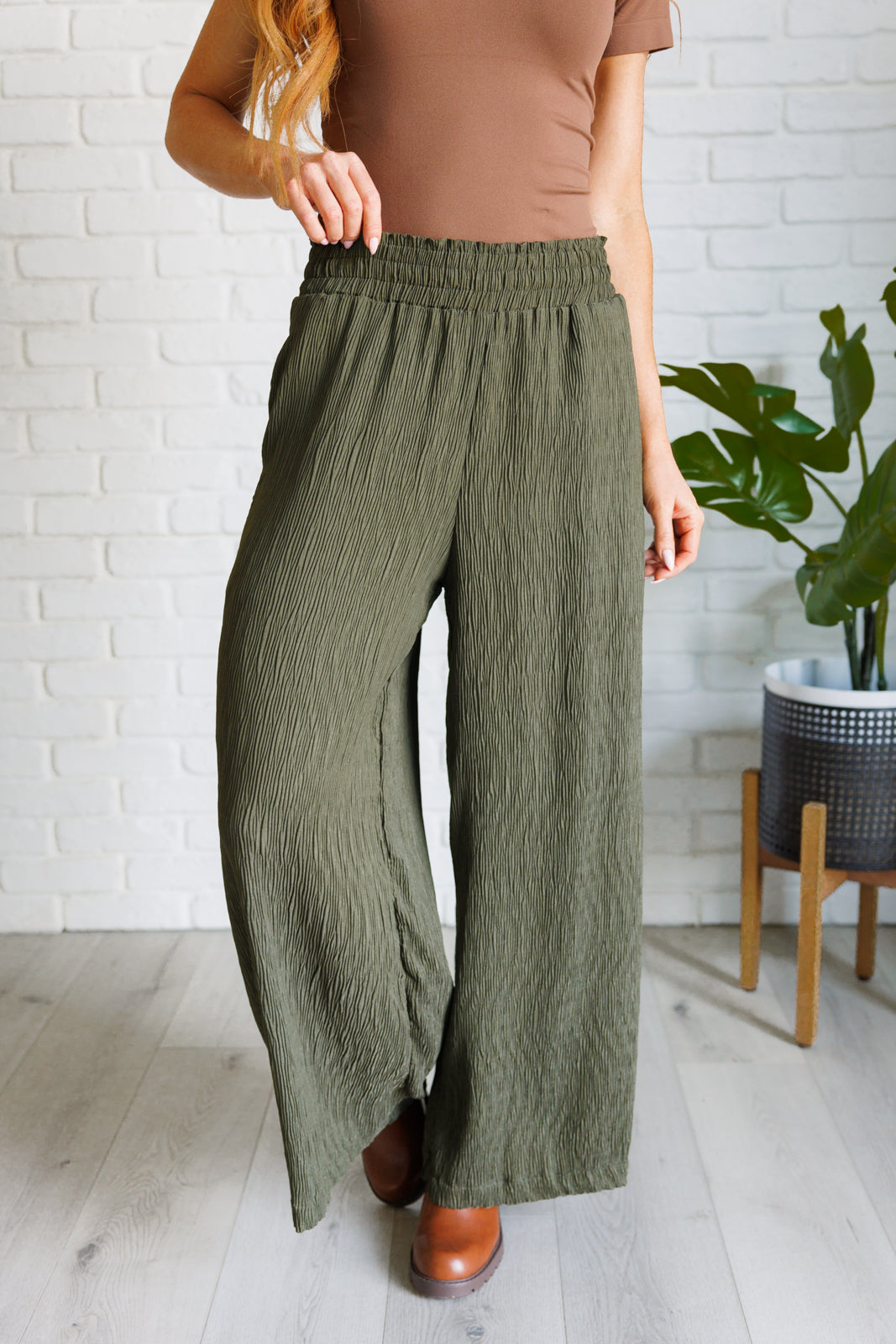 Harmony Pants in Olive