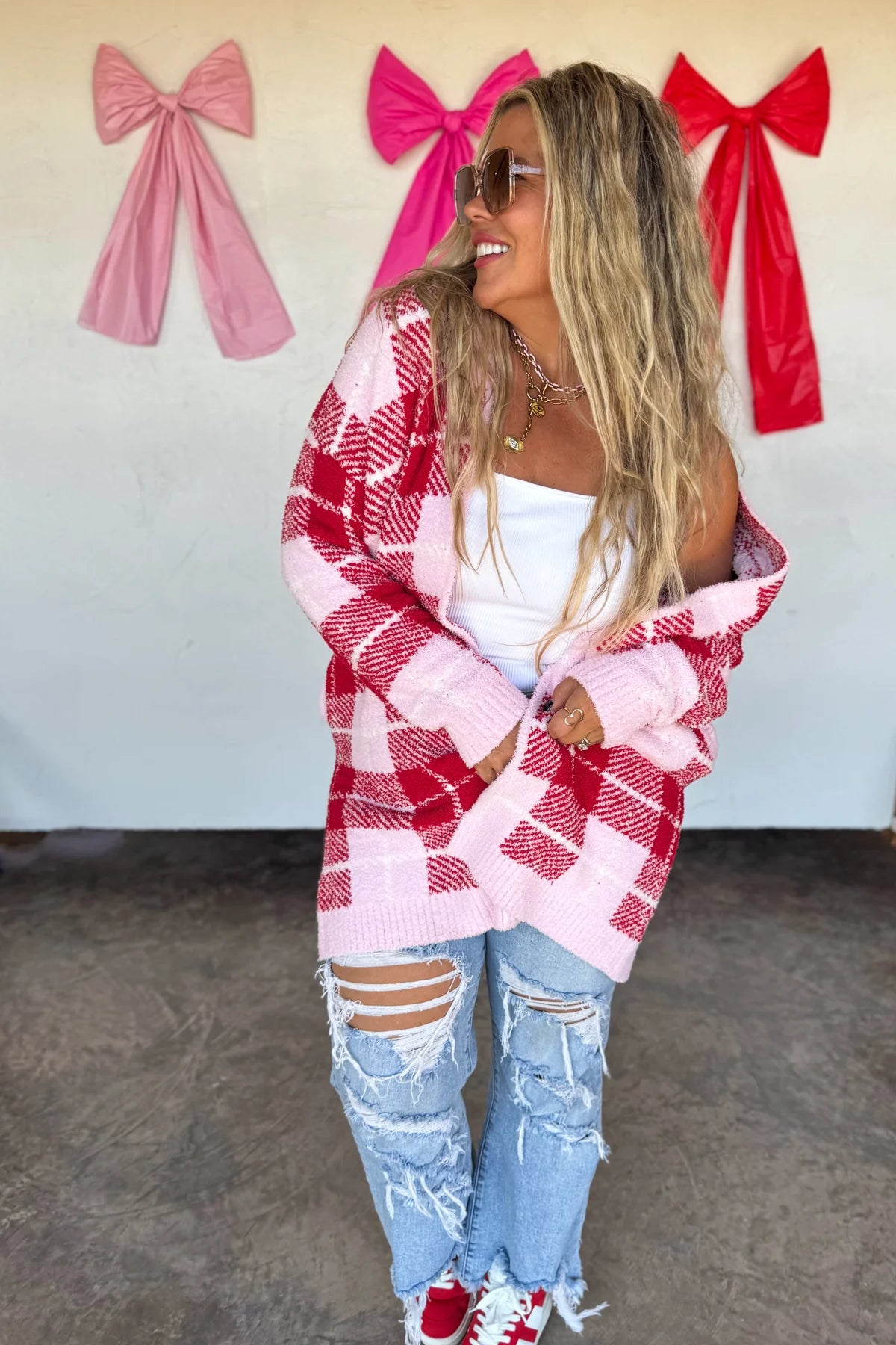 Valentines Cloud Cardigan