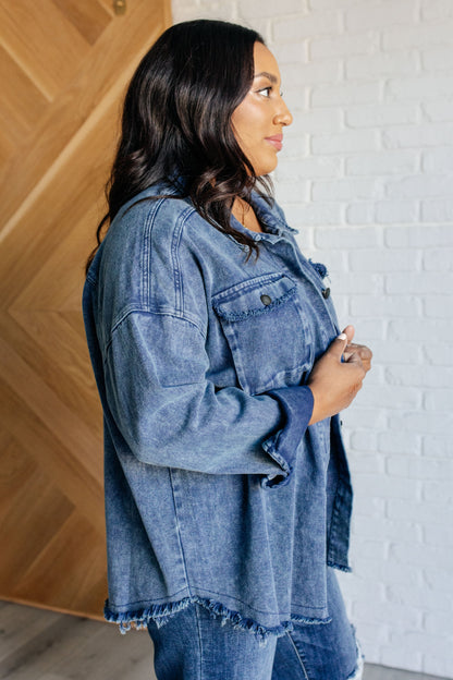 Mineral Washed Shacket