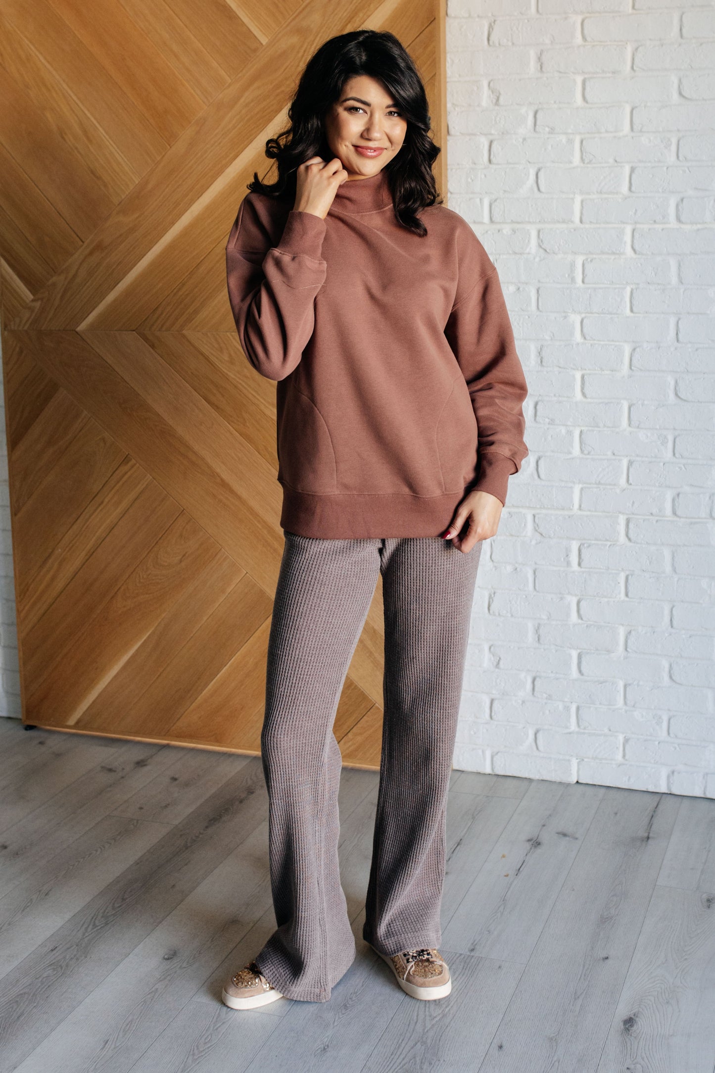 Leesa Pants in Brown