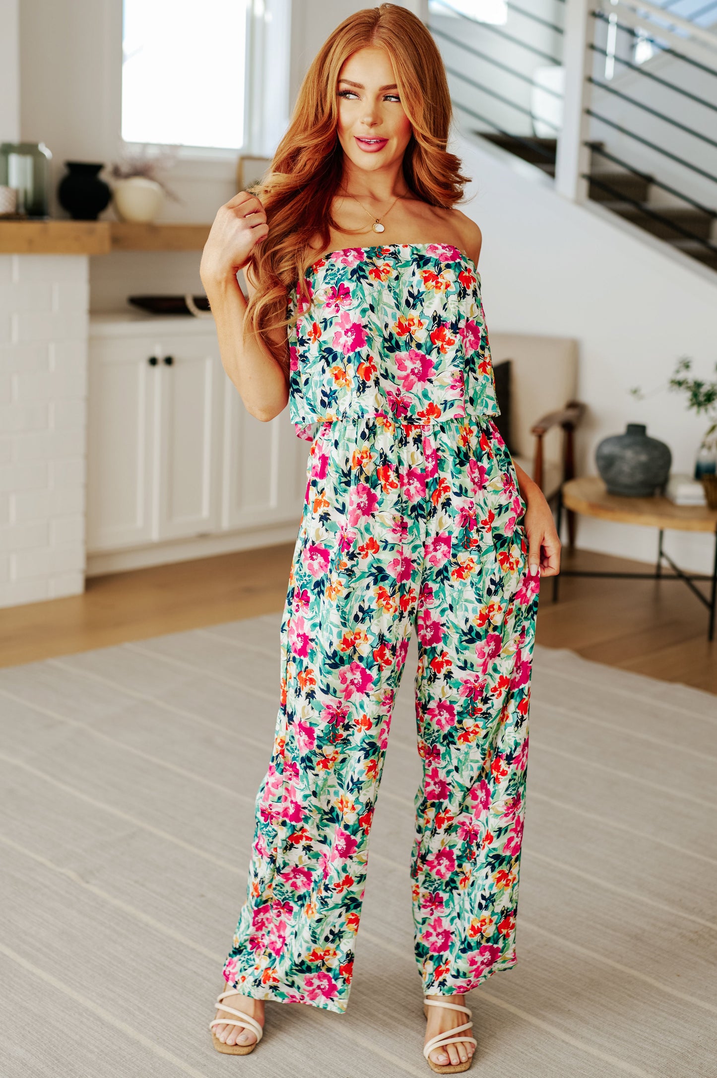 Resonance Strapless Jumpsuit