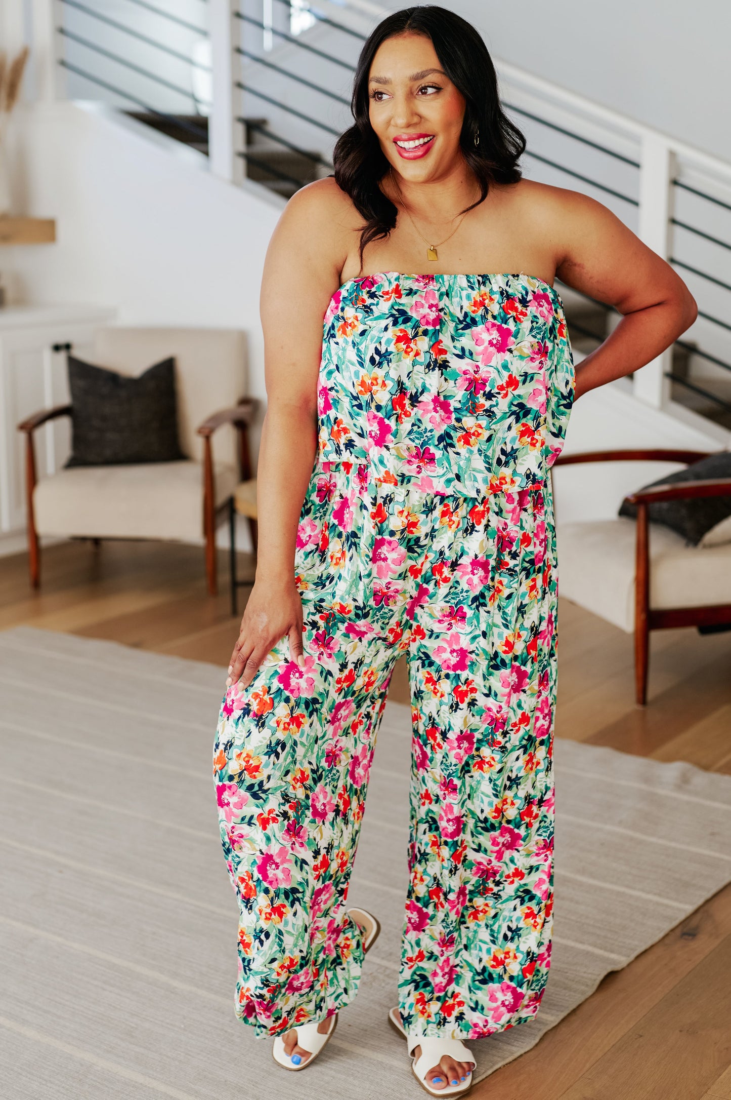 Resonance Strapless Jumpsuit