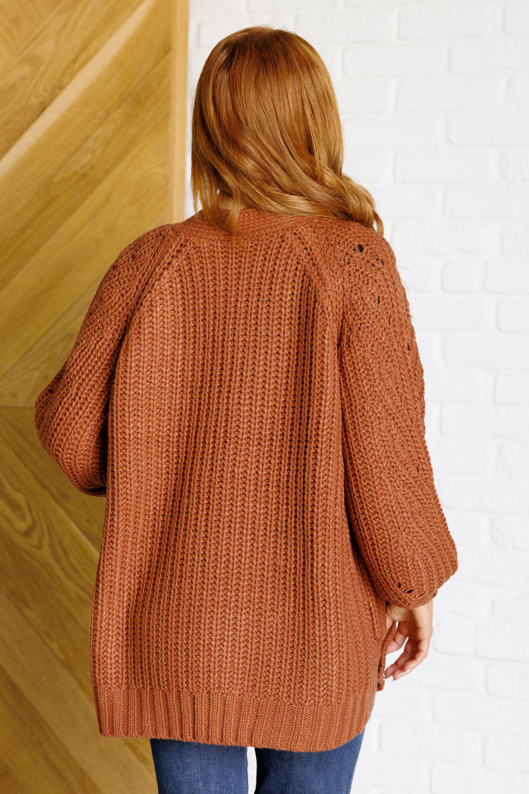 Collins Cardigan in Chestnut