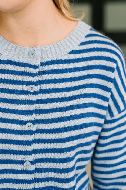 Sloane Striped Cardigan