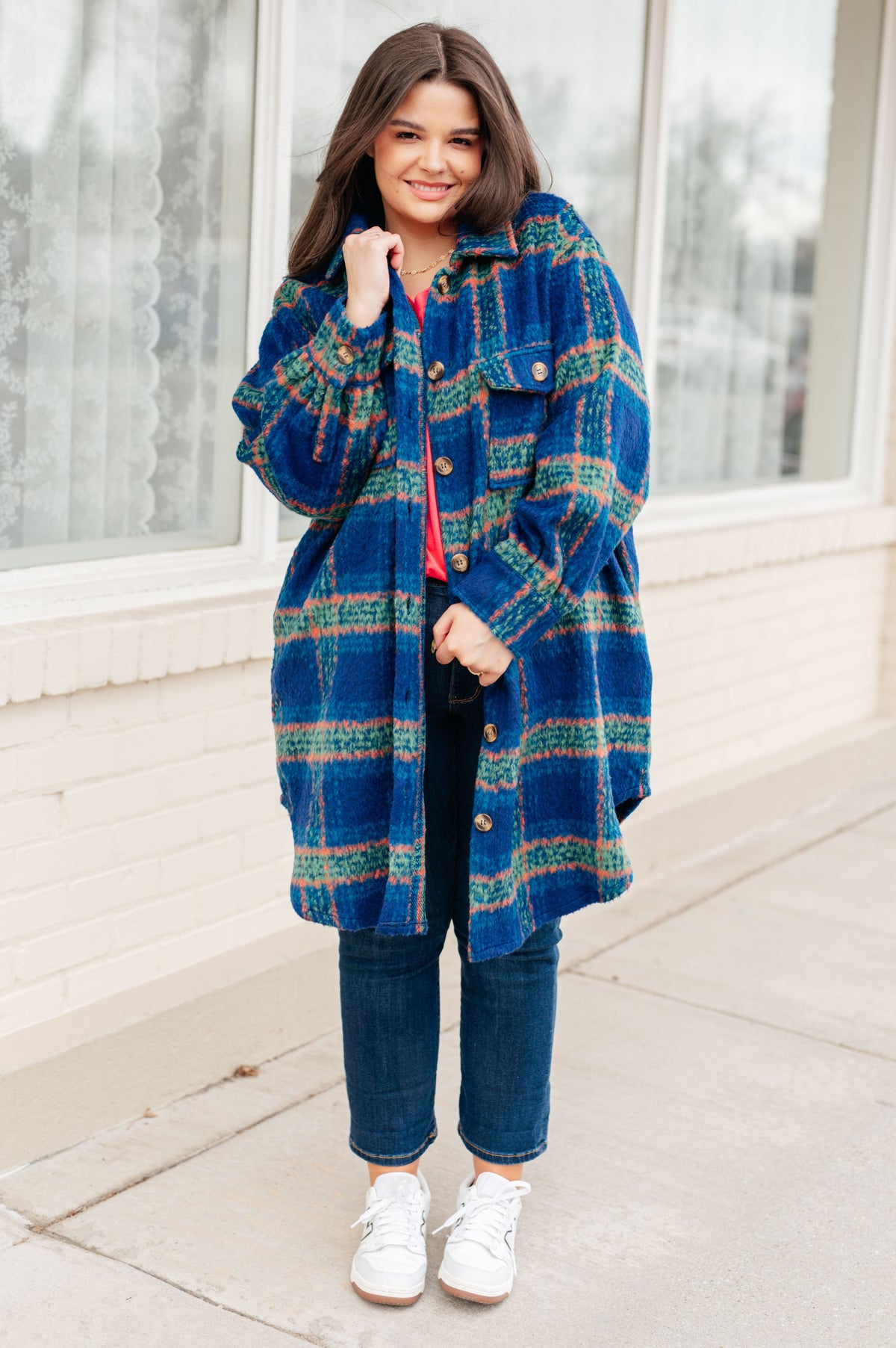 Morrison Plaid Coat