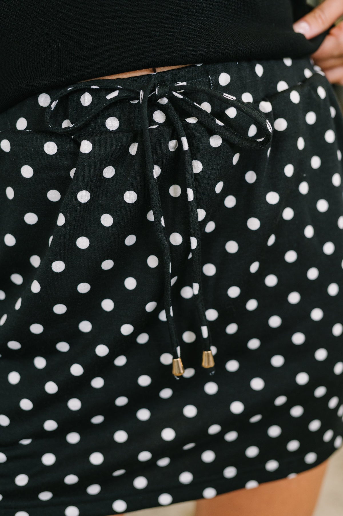Polka Dot Skort