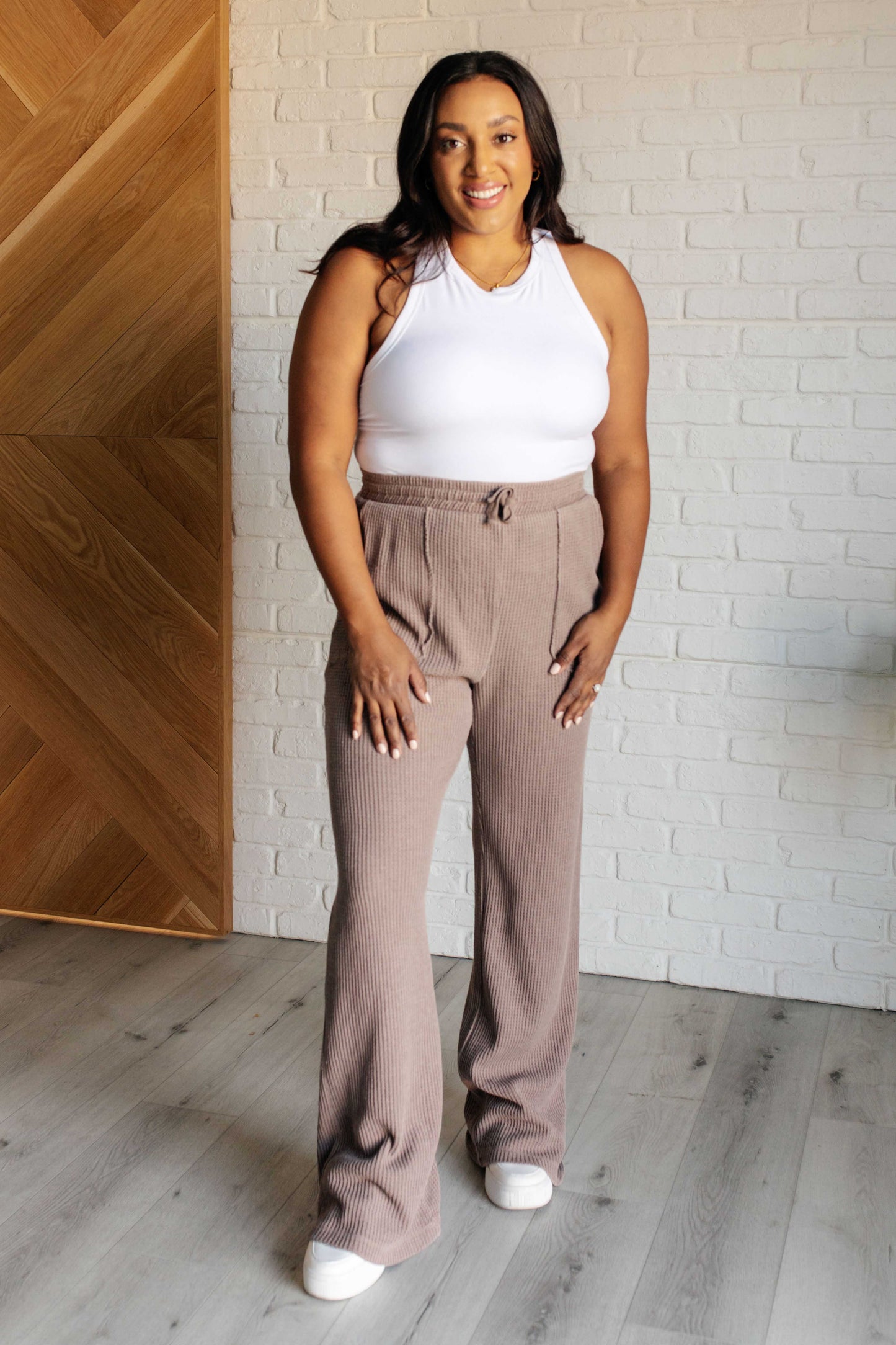 Leesa Pants in Brown