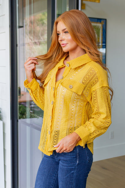 Honey Nectar Lace Blouse