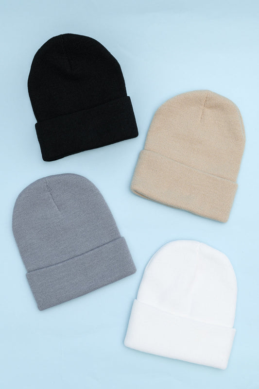 Basic Beanie Set of 4