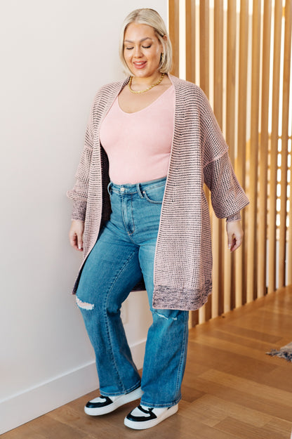 Mauve Cardigan