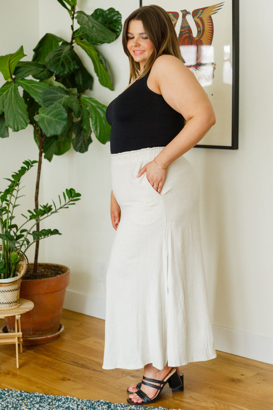 RESTOCKED! Neutral Maxi Skirt