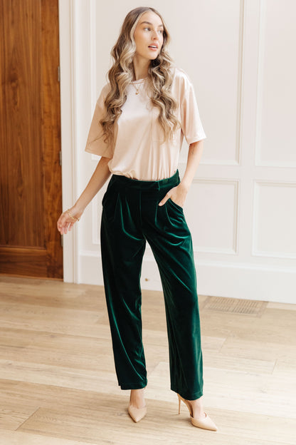 Champagne Satin Top