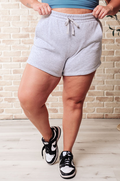 Drawstring Shorts in Grey