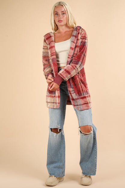 Cody Plaid Hooded Jacket