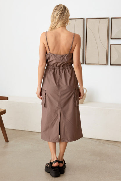 Cargo Midi Dress