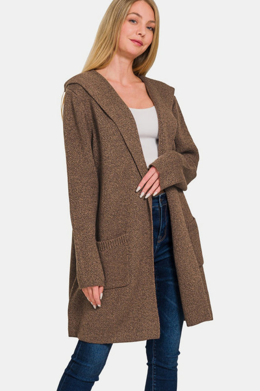 Janelle Cardigan in Brown