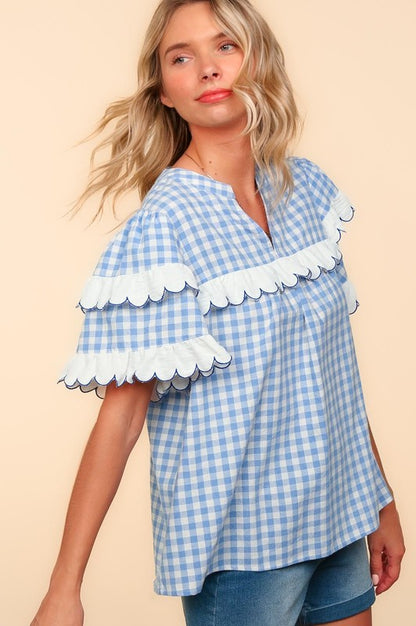 Laurie Gingham Blouse