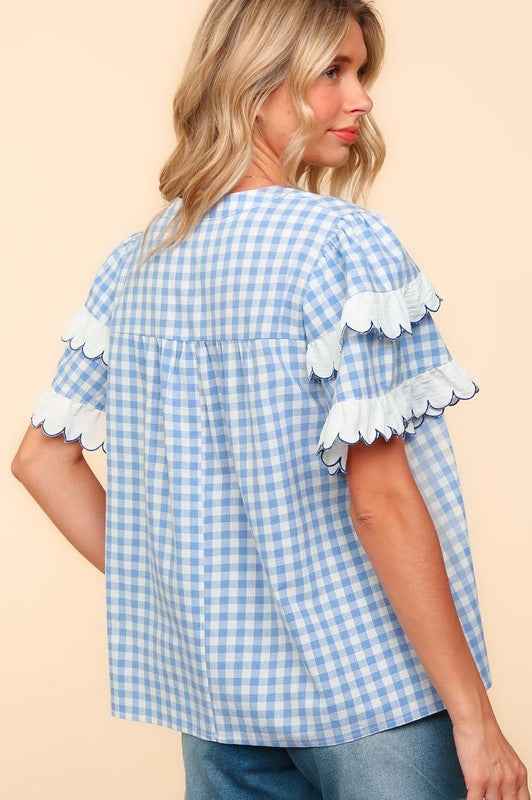 Laurie Gingham Blouse