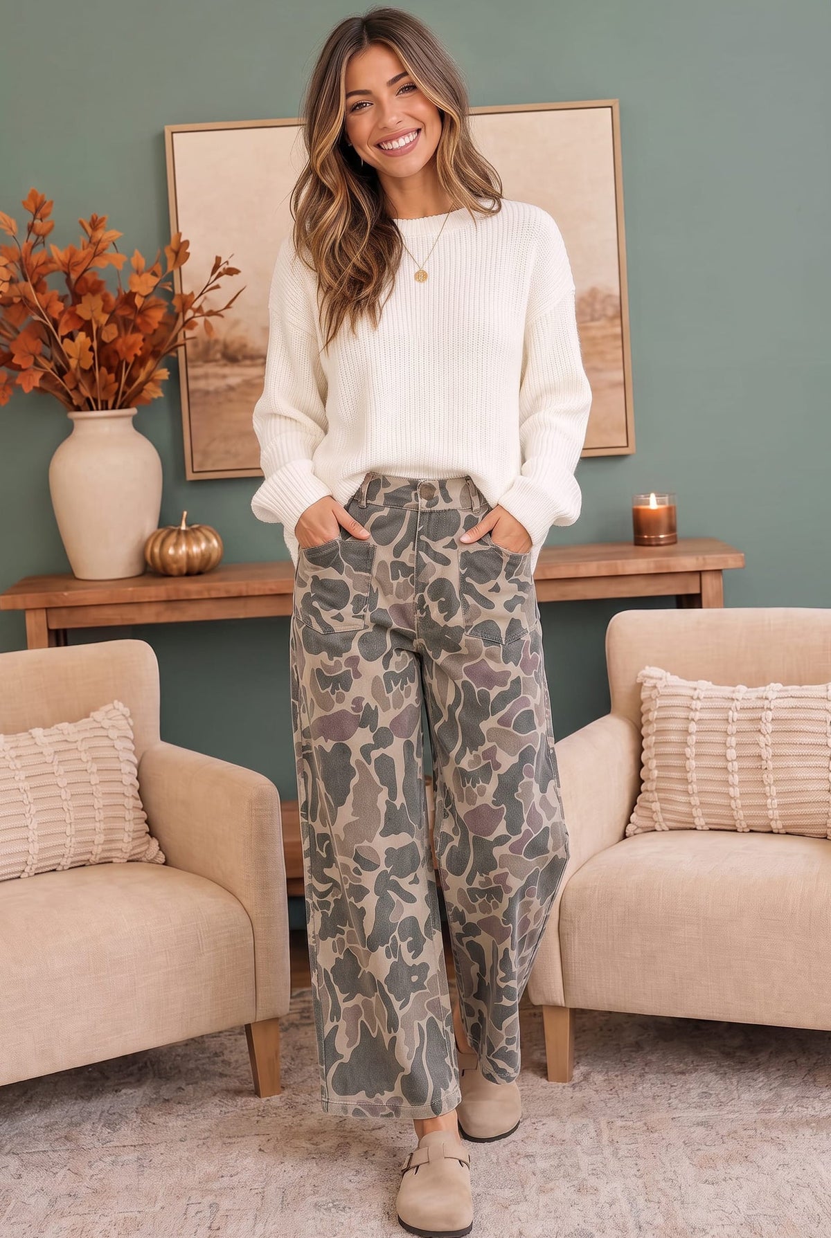 Camo Cargo Pants